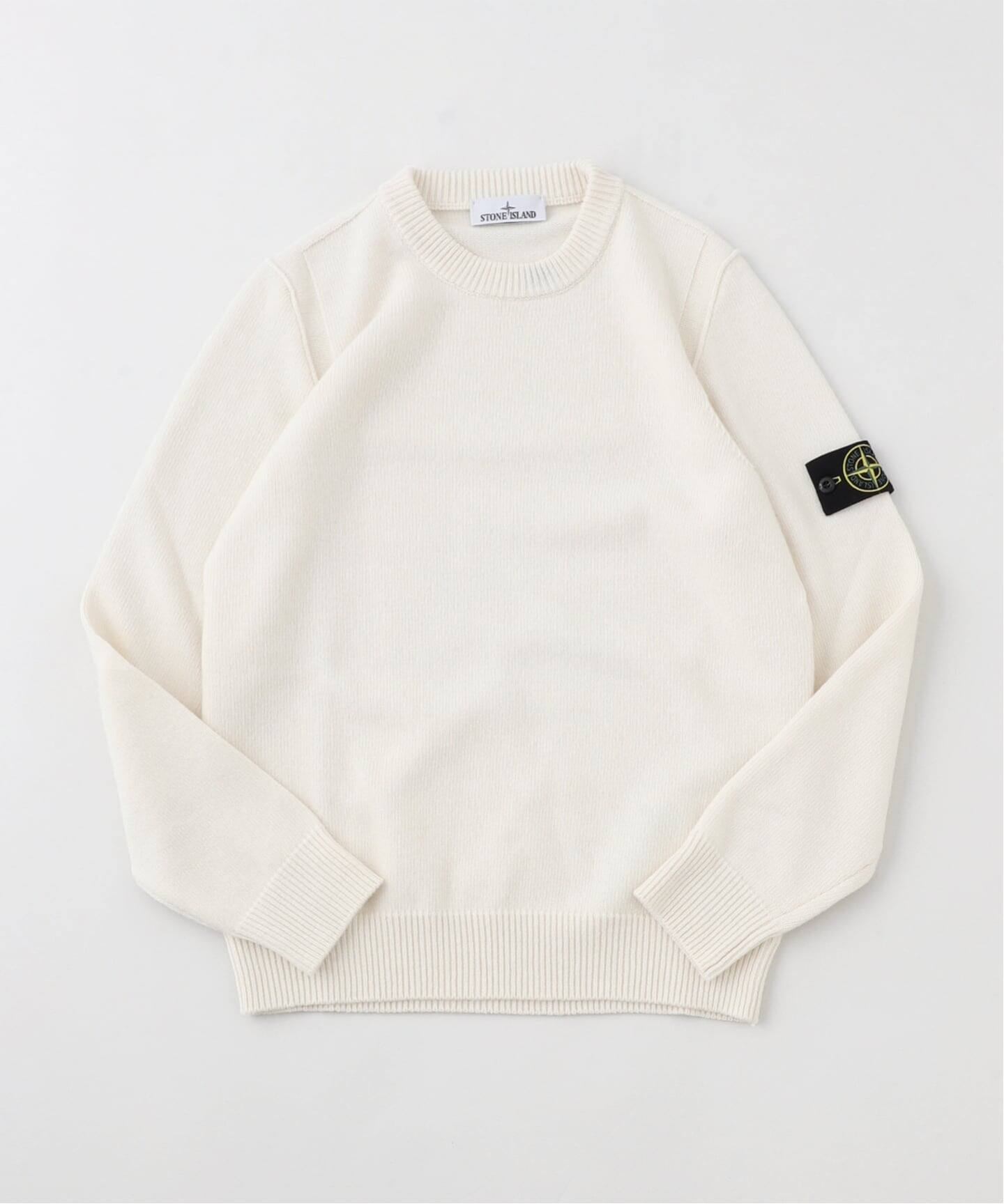 STONE ISLAND / ストーンアイランド LAMBS WOOL 7G CREWNECK KNIT
