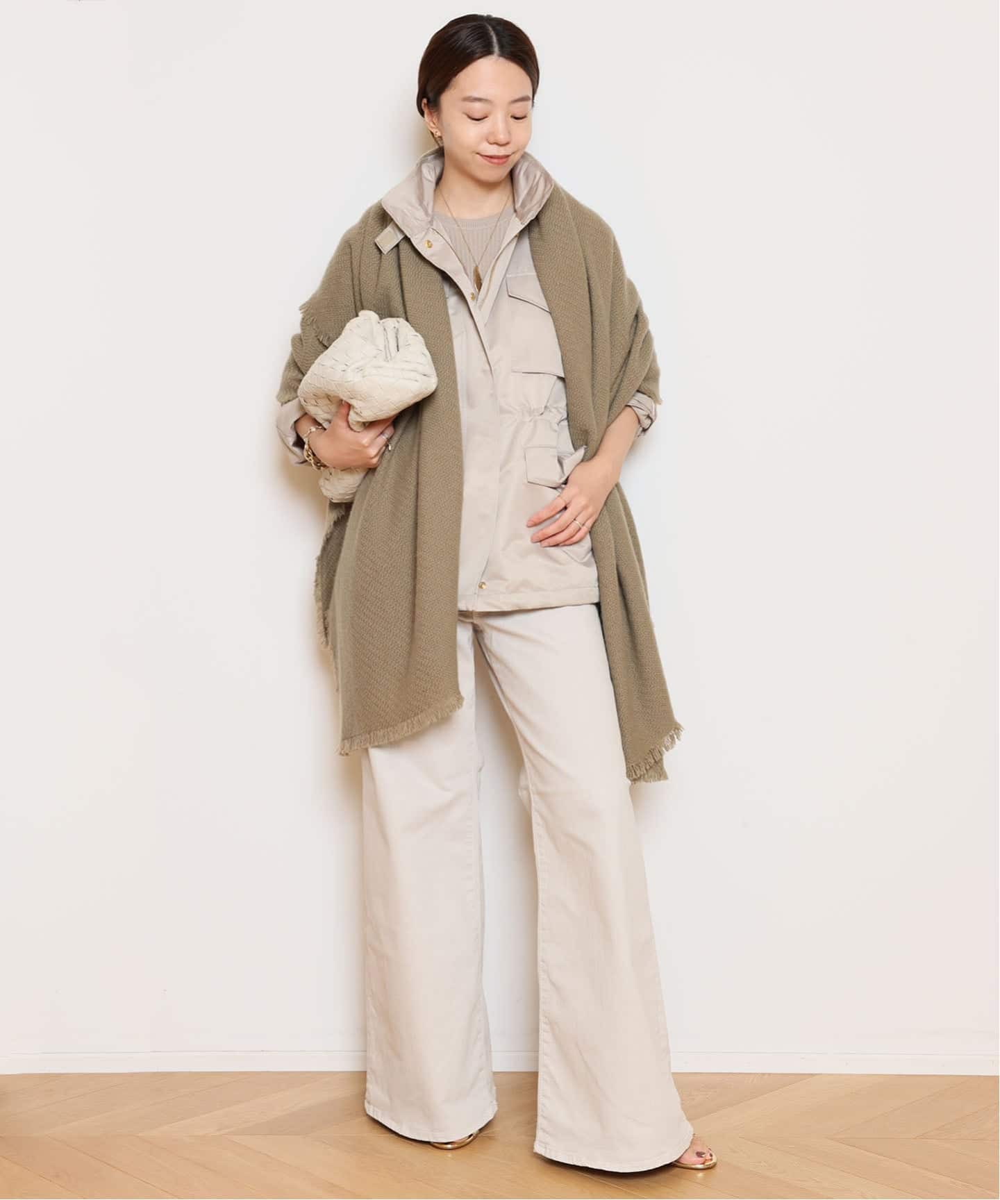 ALONPI CASHMERE/アロンピ カシミヤ】 CASHMERE ストール（ストール