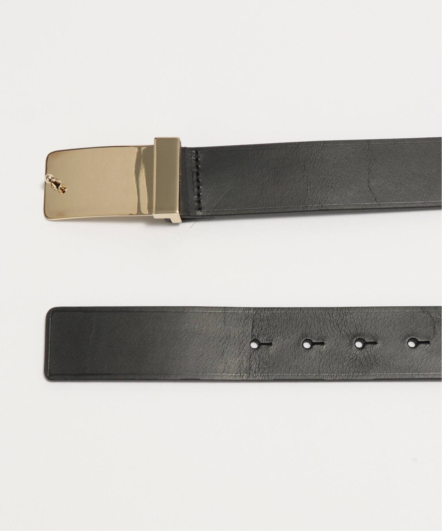 MAISON BOINET/メゾンボアネ】GOLD BUCKLE BELT（ベルト）｜MUSE de