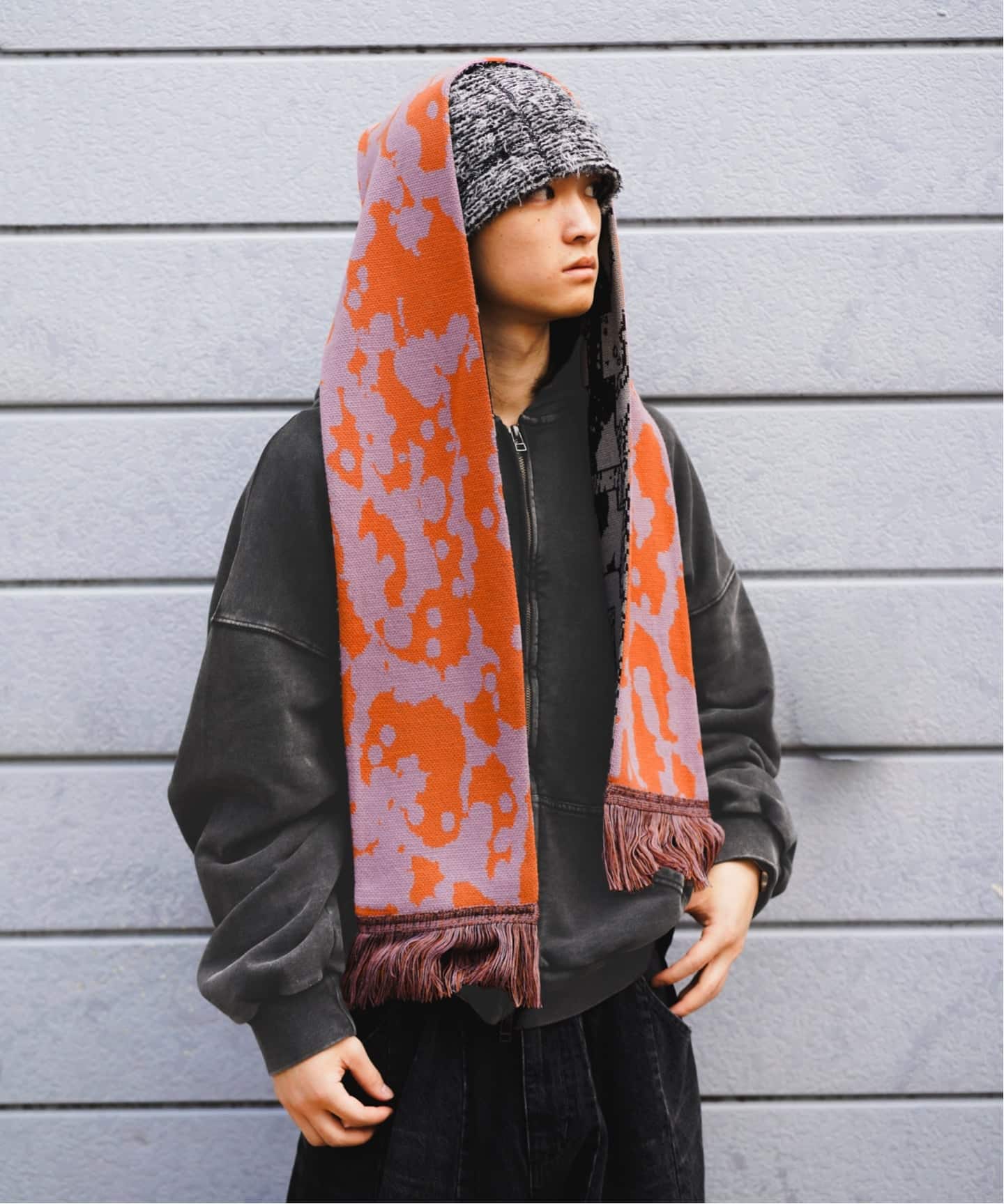 BAL / バル JACQUARD KNIT SOCCER SCARF（マフラー）｜JOINT WORKS