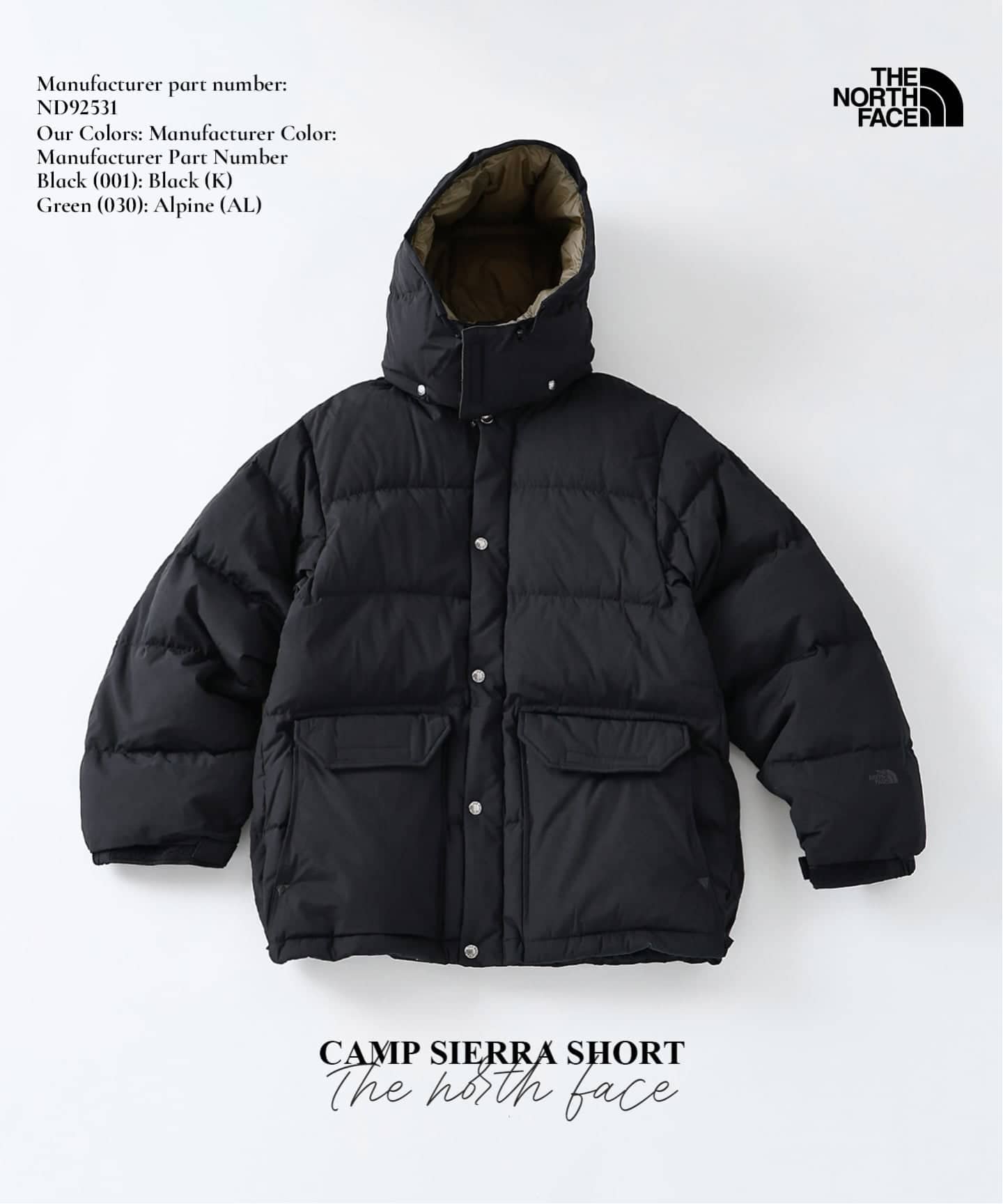 THE NORTH FACE / ノースフェイス キャンプシエラ ショート ND92531