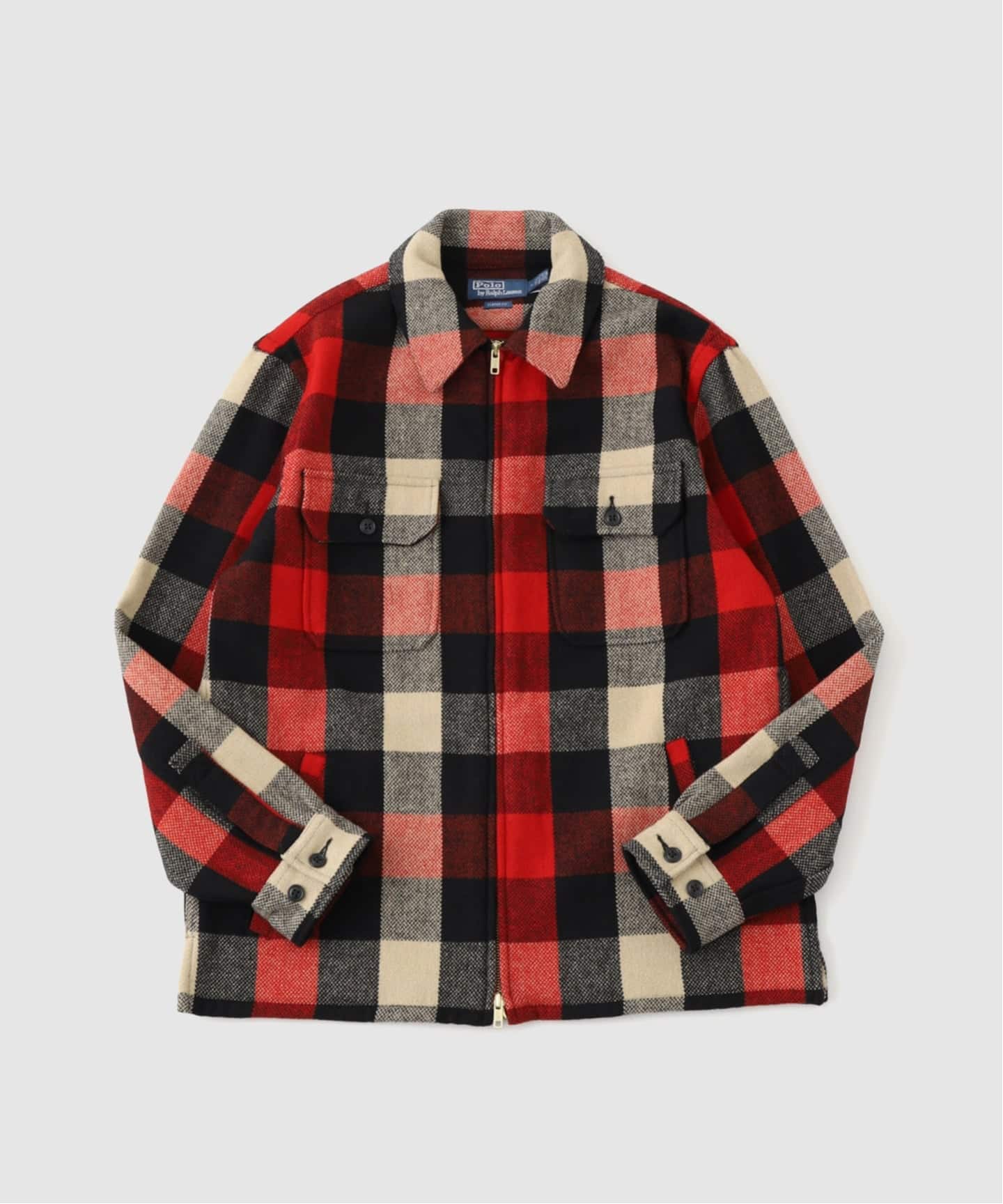 POLO RALPH LAUREN / ポロ ラルフローレン チェック ウールブレンド