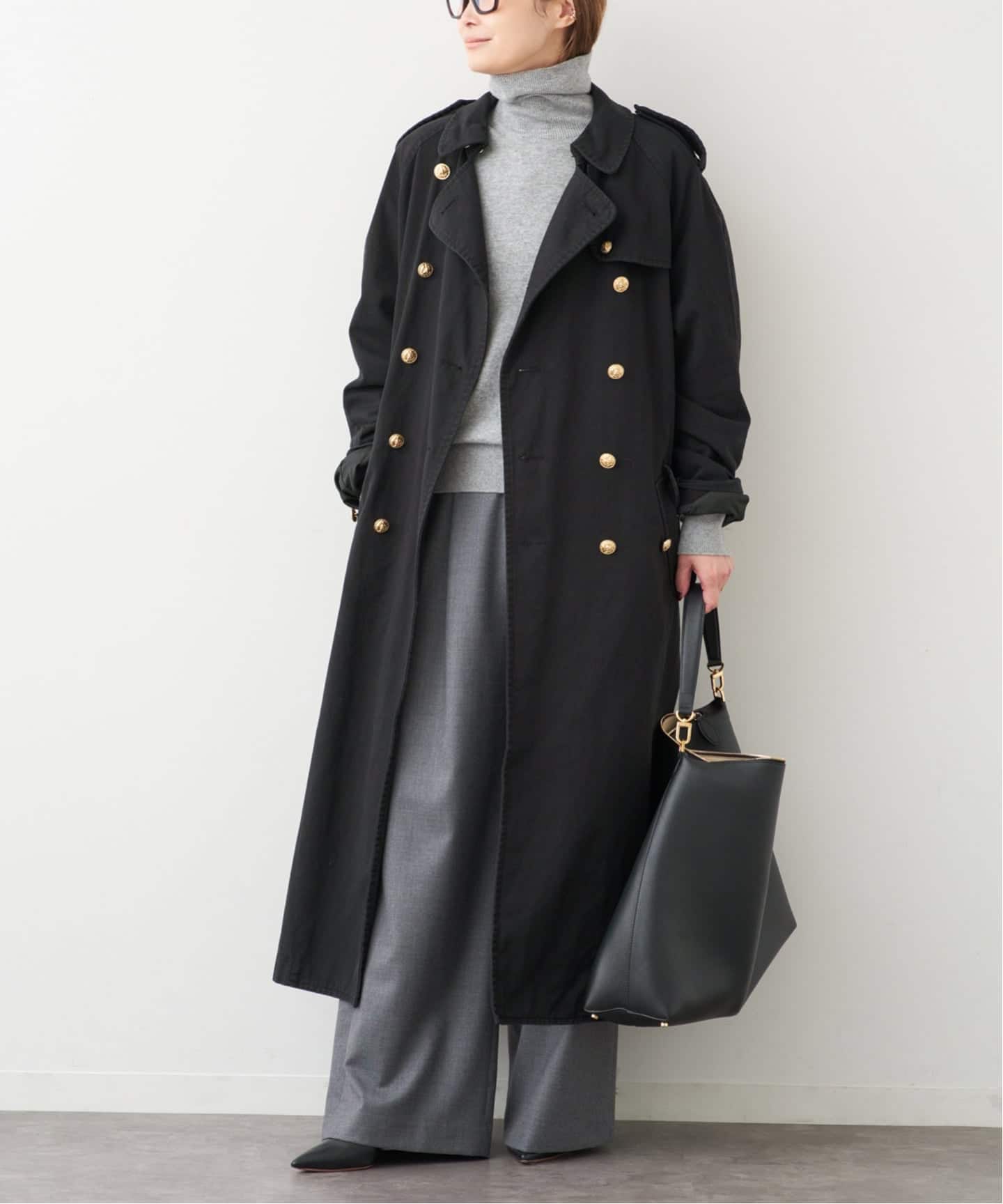 DENIMIST/デニミスト】OVERSIZED TRENCH COAT（トレンチコート