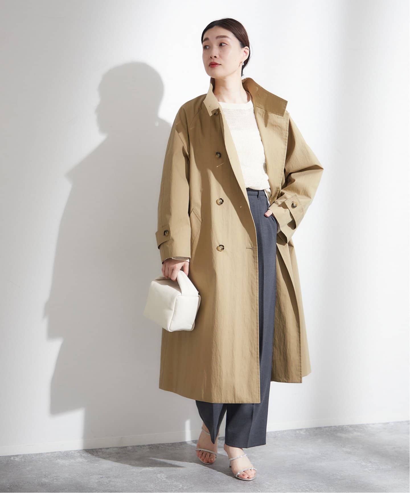 NALYAスタンドロングコート（その他ブルゾン／アウター）｜JOURNAL