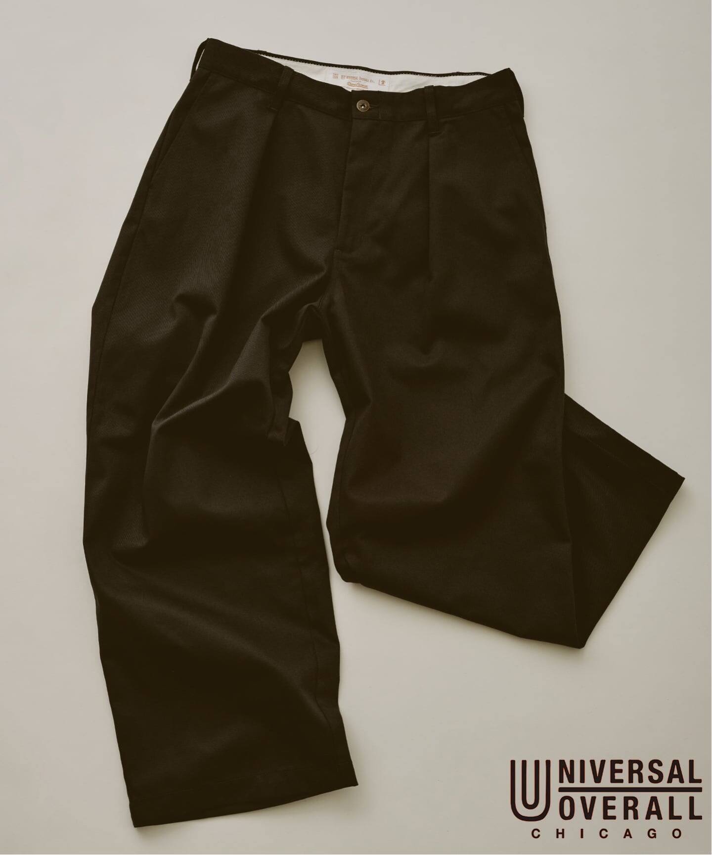 UNIVERSAL OVERALL / ユニバーサルオーバーオール 別注 1タック ワイド