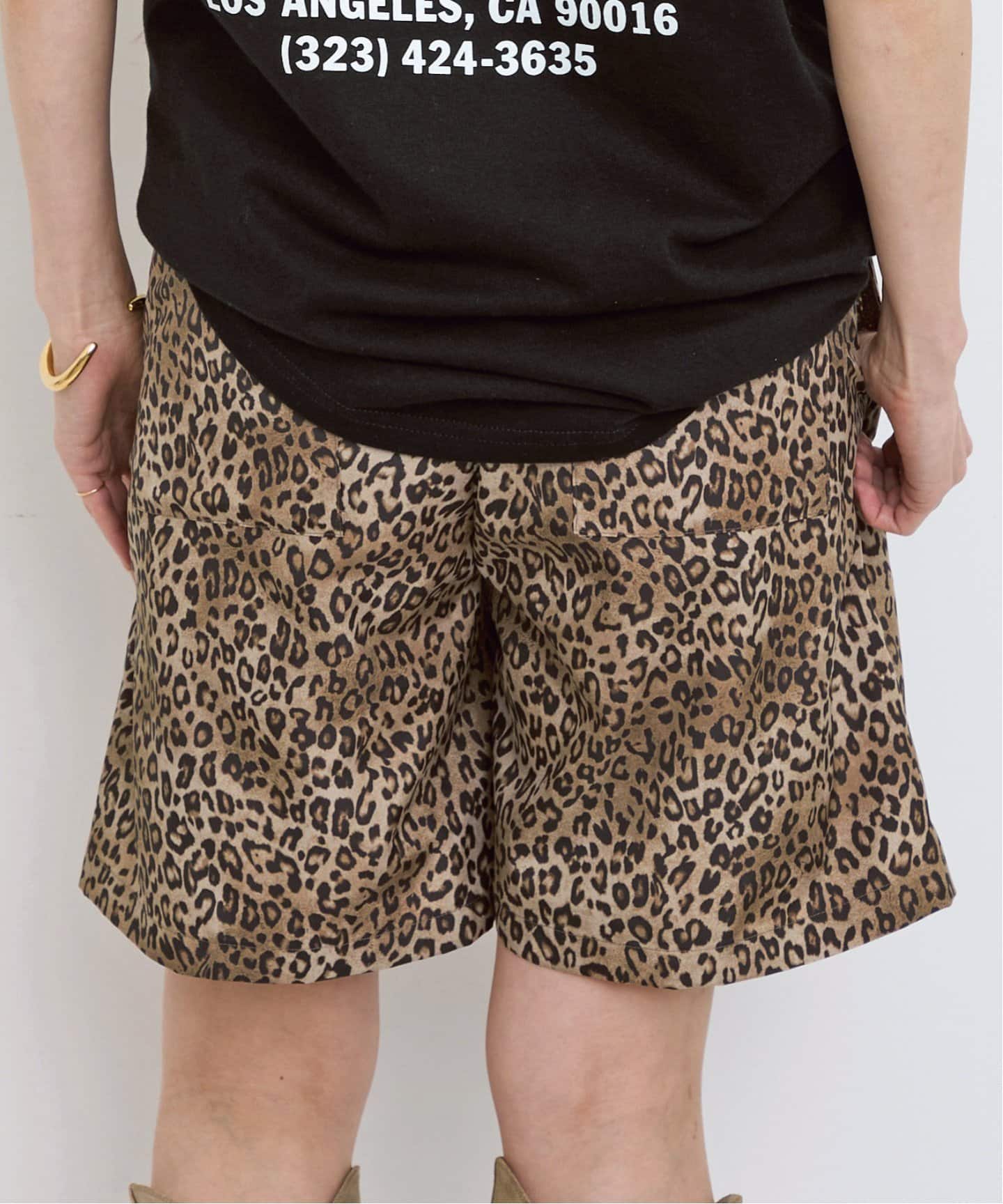 Leopard Print Short Pants（ショート・ハーフパンツ）｜L'Appartement