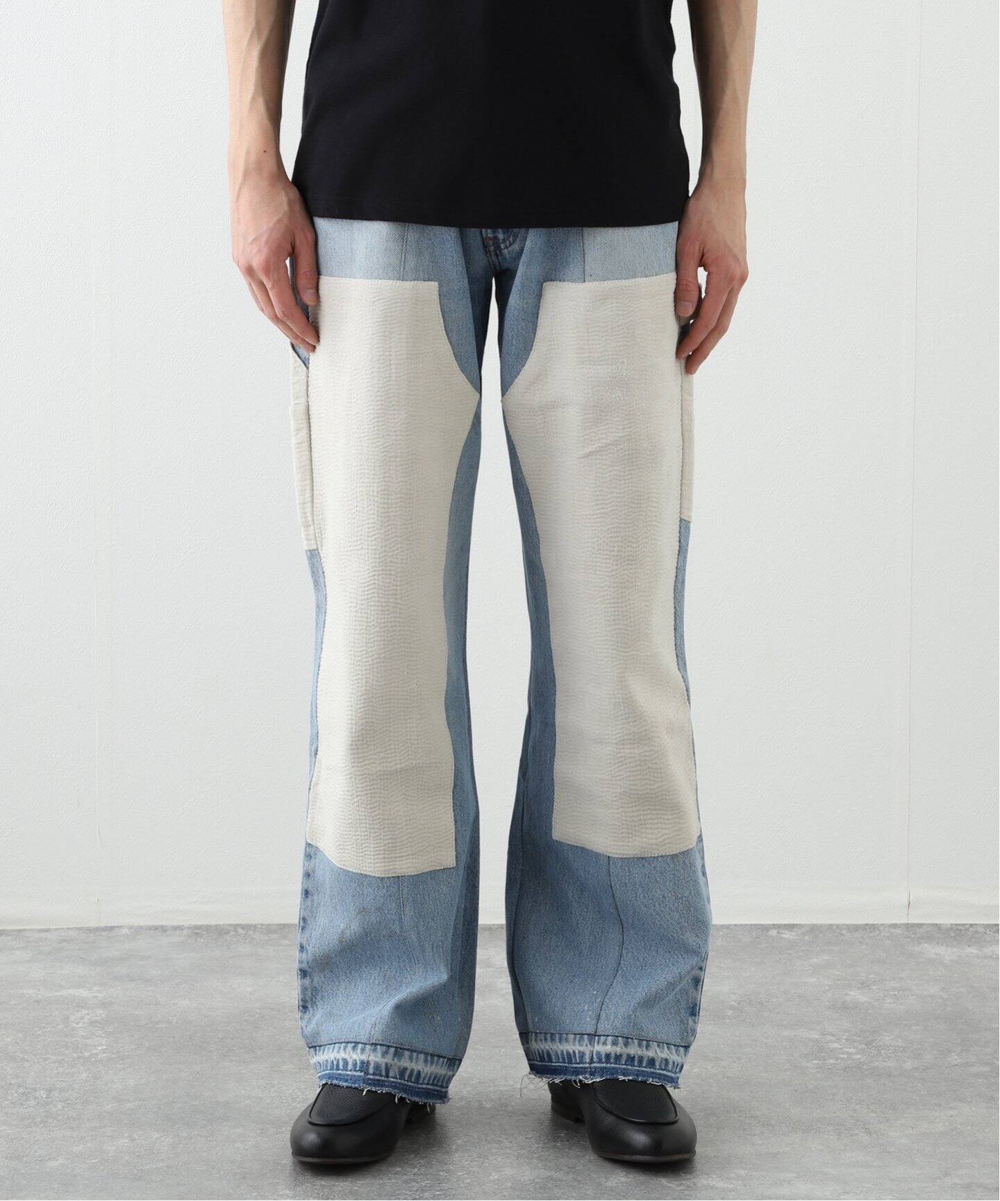KARTIK RESEARCH (カルティック リサーチ) VINTAGE QUILT DOUBLE KNEE