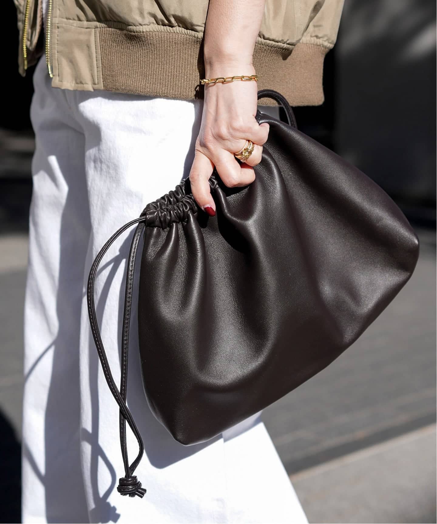 CELERI/セルリ】 BIG POUCH（クラッチバッグ）｜Deuxieme Classe