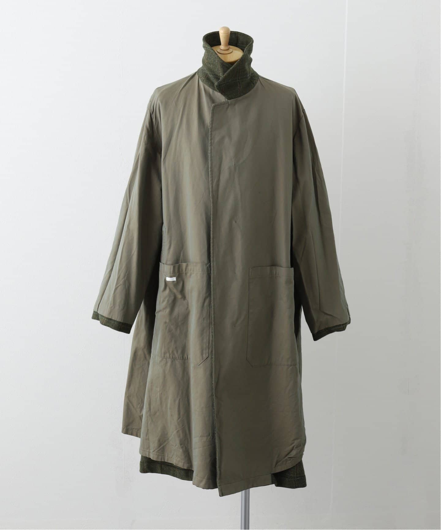 A.PRESSE/アプレッセ】Tweed Balmacaan Coat（その他ブルゾン