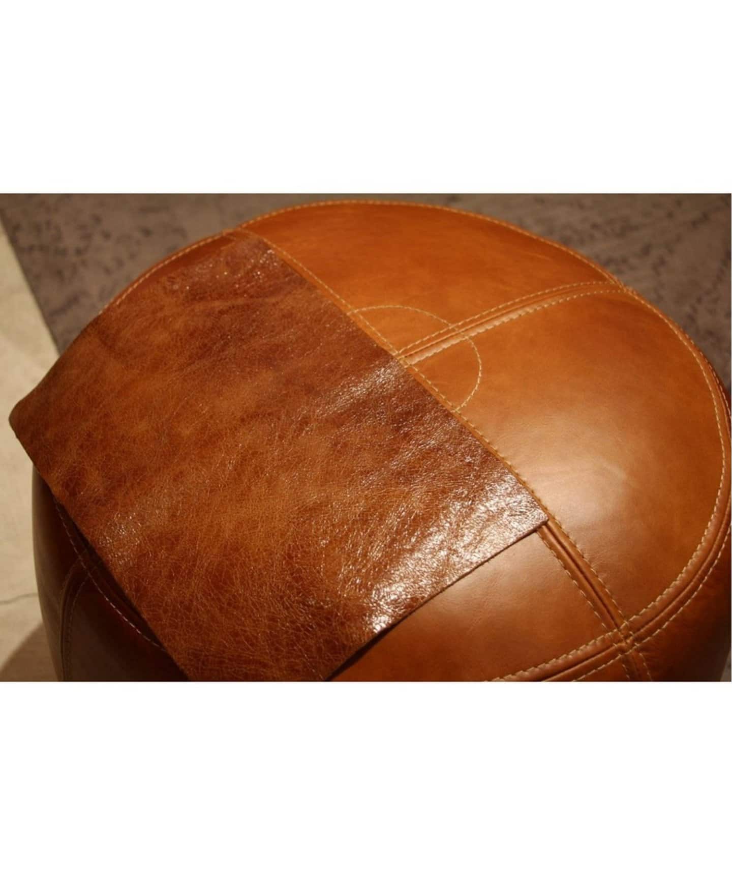 OAKS LEATHER STOOL_crack オークスレザースツール（チェア）｜ACME