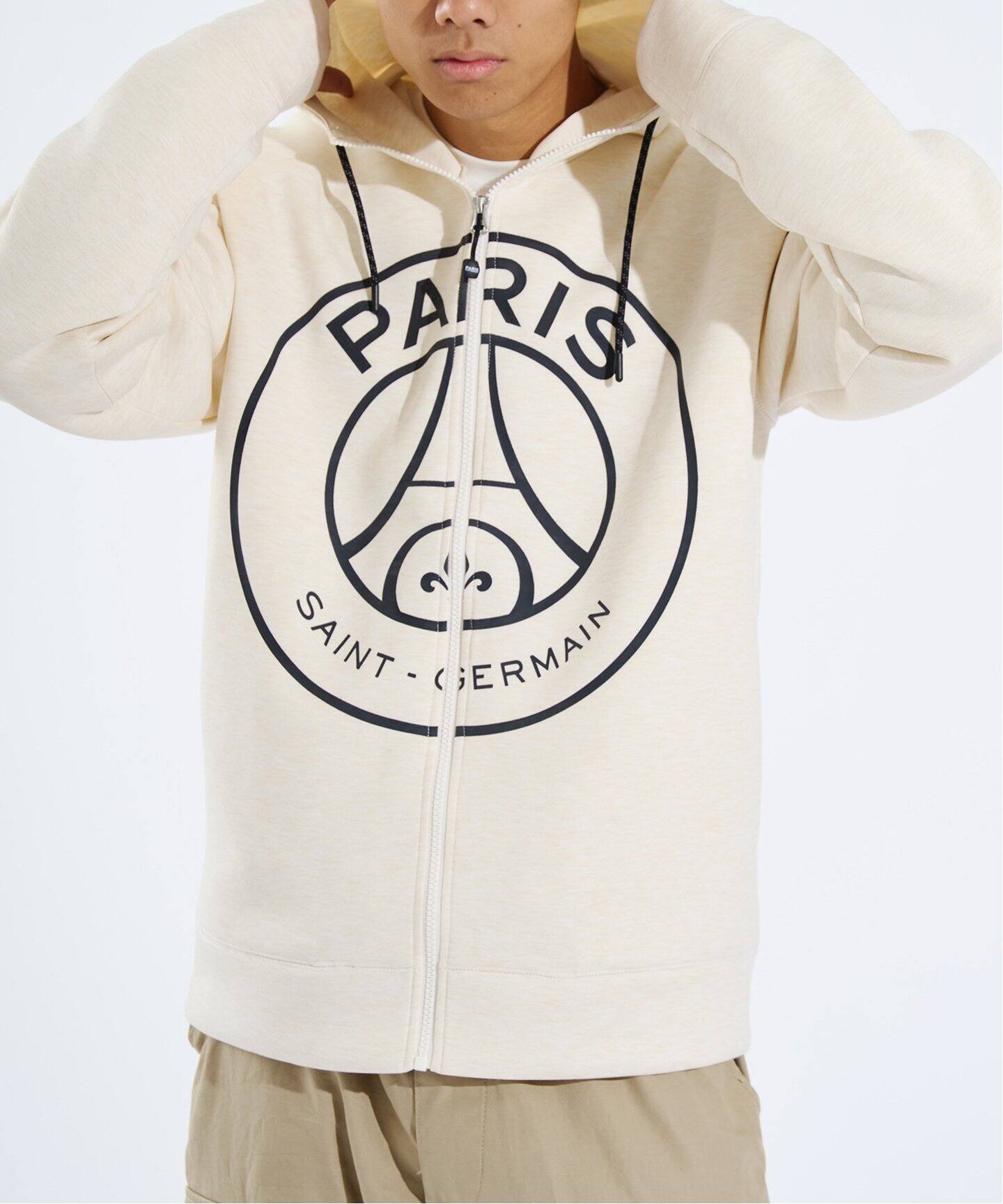 Paris Saint-Germain】ライトスウェット ジップパーカー（パーカー