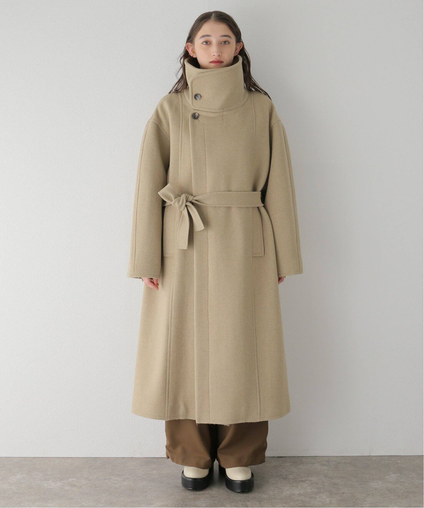 todayful Standcollar Wool Coat