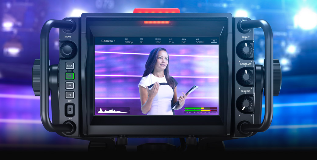 Blackmagic URSA Broadcast – Sucher | Blackmagic Design