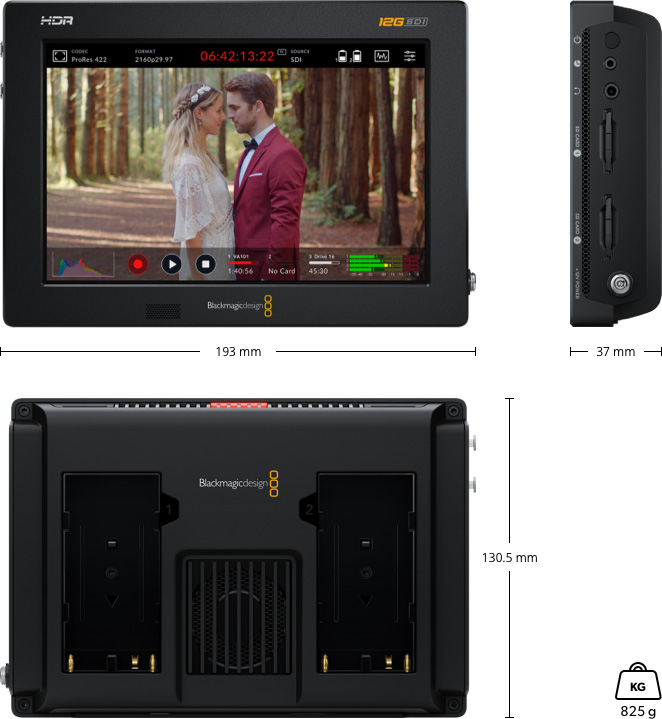 Blackmagic Video Assist – 仕様 | Blackmagic Design