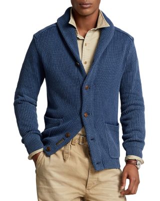 Polo Ralph Lauren Cotton Shawl Collar Cardigan | Bloomingdale's