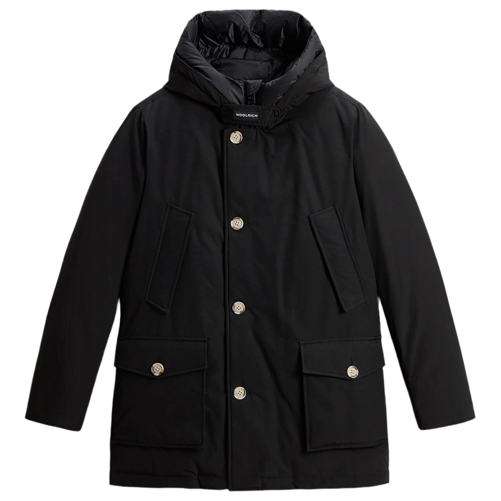Woolrich Men's Arctic Parka - Black | British Attire