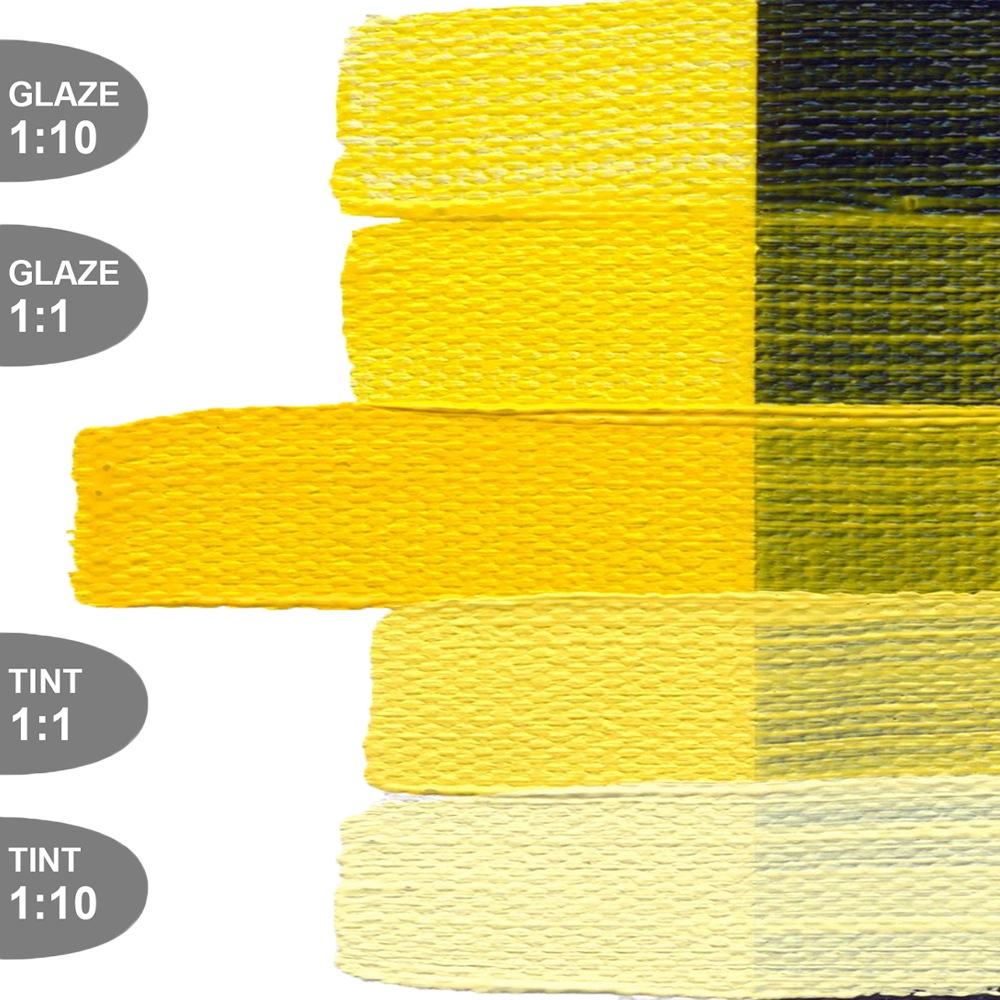 OPEN Acrylic Color - Benzimidazolone Yellow Medium | Golden Artist