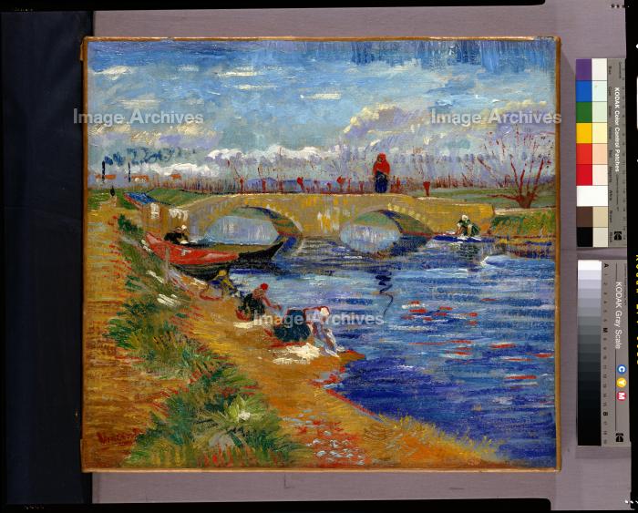 作品詳細 | ヴィゲラ運河にかかるグレーズ橋 | イメージアーカイブ