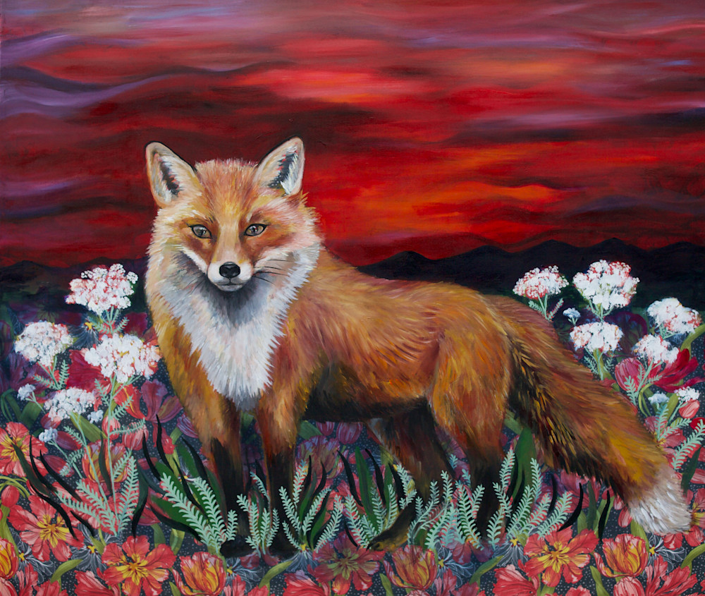 Sunset Fox Richer Art | Feral Hearts