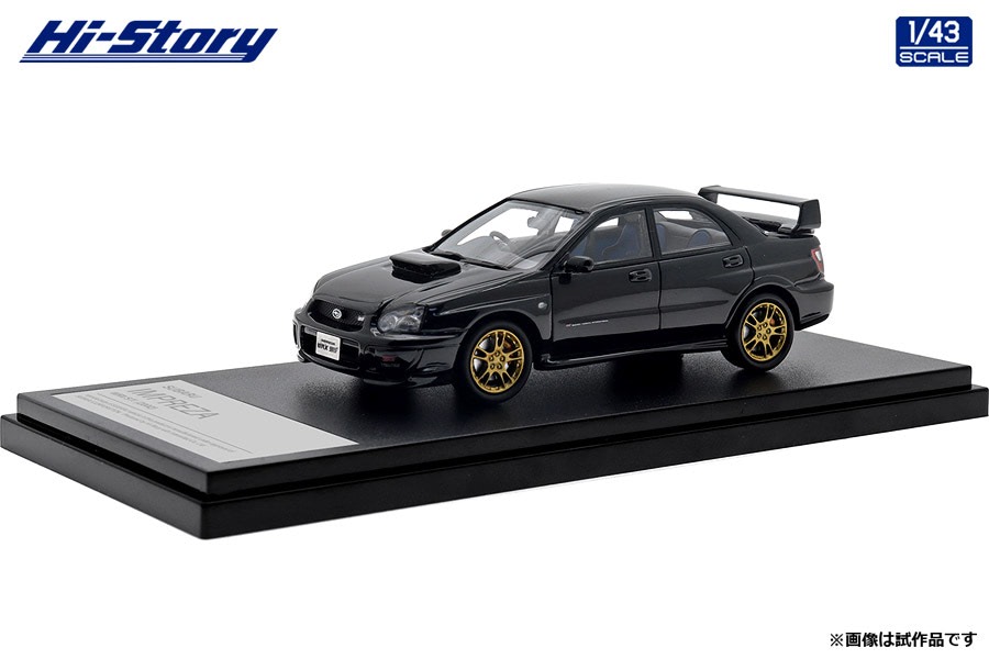 Hi-Storyから1/43スケール「スバル インプレッサ WRX STi（2002