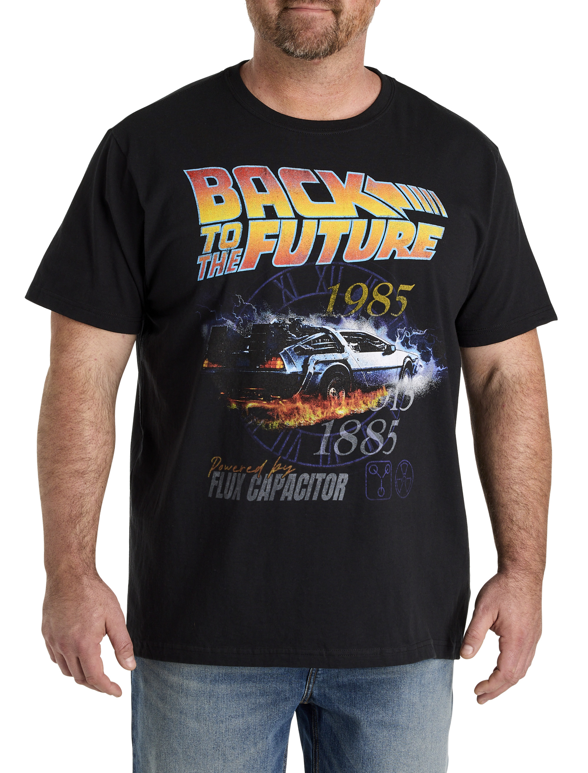 Big + Tall | True Nation Back To The Future Graphic Tee | DXL