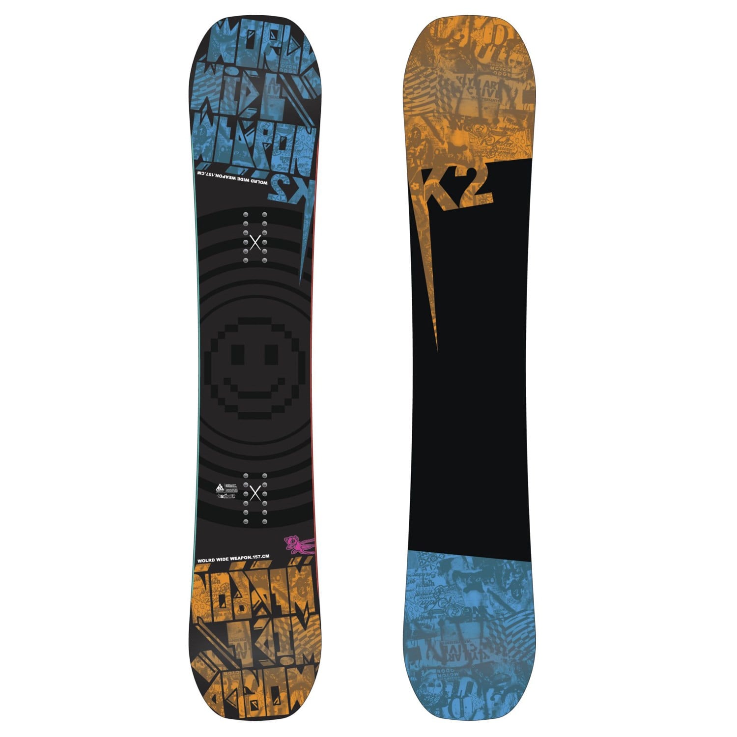 K2 WWW (World Wide Weapon) Rocker Snowboard 2012 | evo