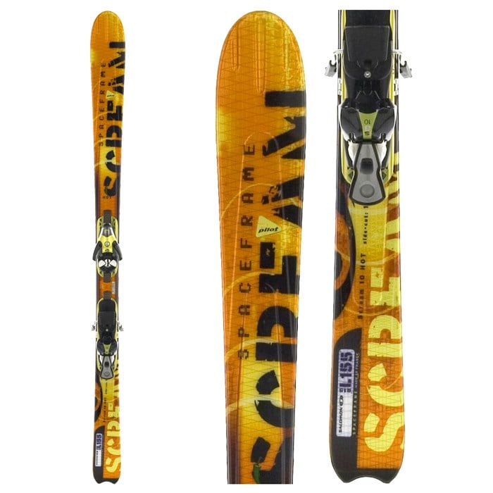 Salomon Scream 10 Hot Skis + Bindings - Used 2004 | evo