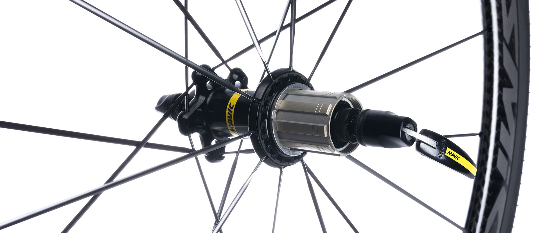 Mavic Cosmic Pro Carbon Exalith Rear Wheel 2017 Excel Sports