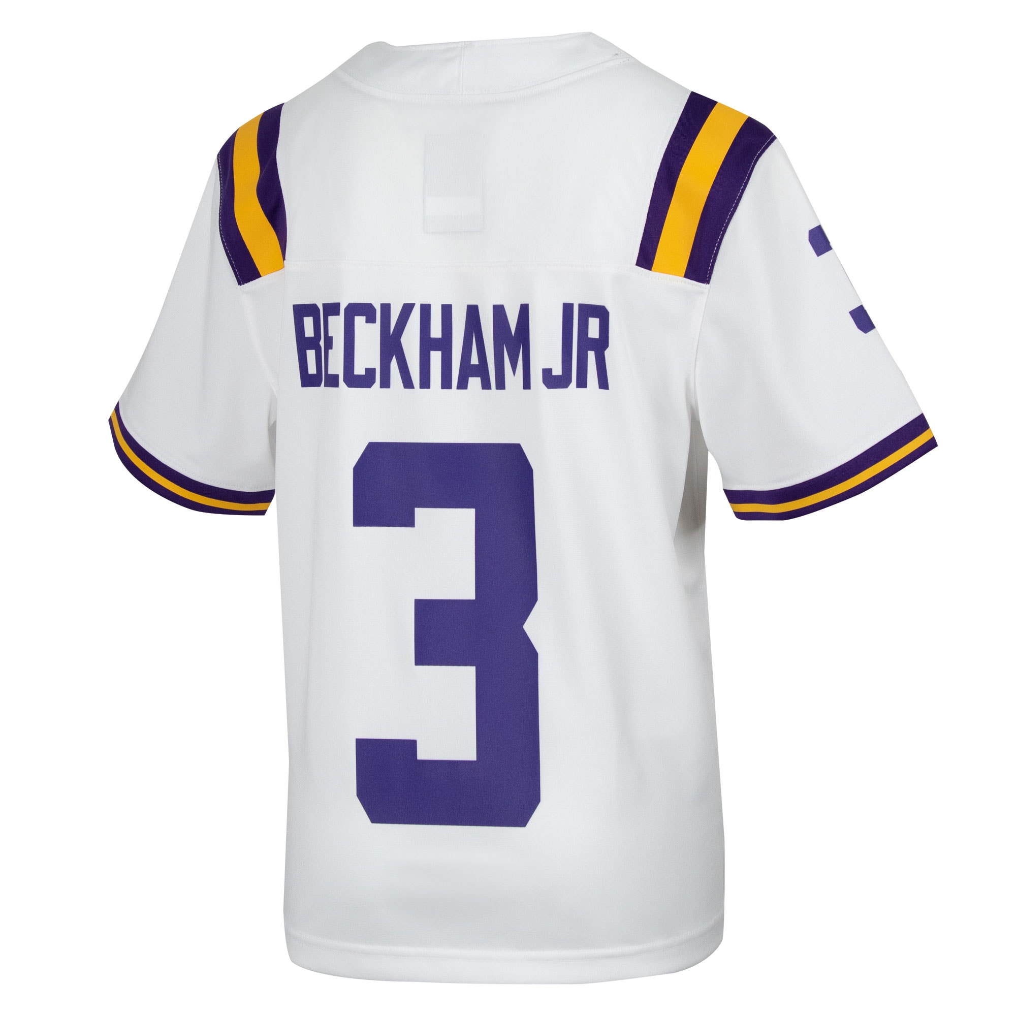 Youth Nike Odell Beckham Jr. White LSU Tigers Alumni Jersey