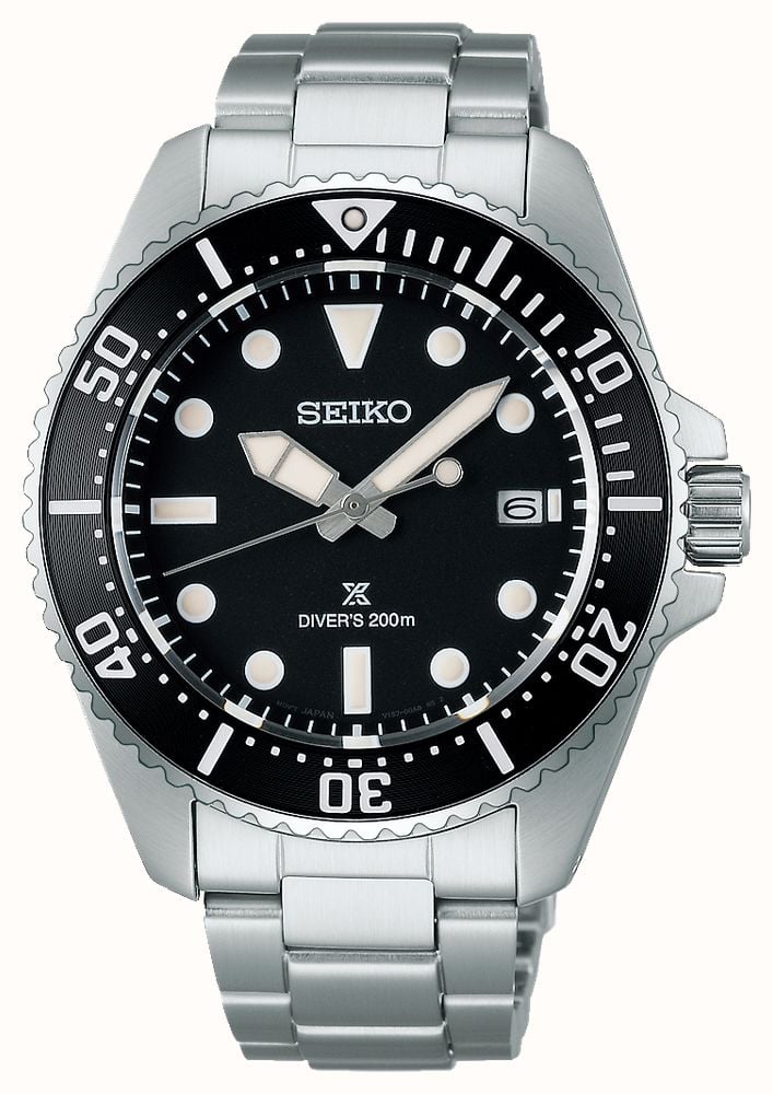 Seiko プロスペックス ソーラーダイバーズ ピュアブラック SNE597P1