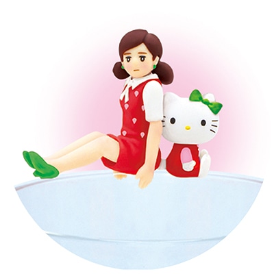 コップのフチ子」×「ご当地キティ」が福岡限定コラボ 県産イチゴが