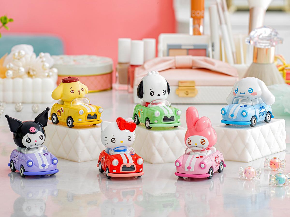 タカラトミーが「トミカ」の新シリーズ発売 サンリオキャラクターと