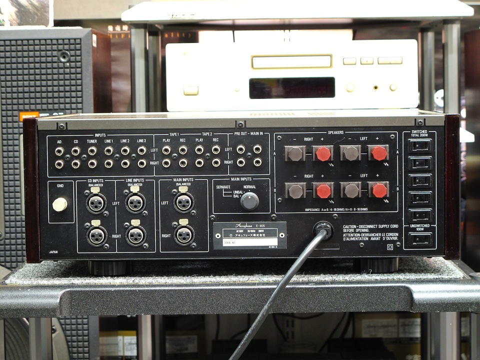 E-405 Accuphase - 中古オーディオ 高価買取・販売 ハイファイ堂