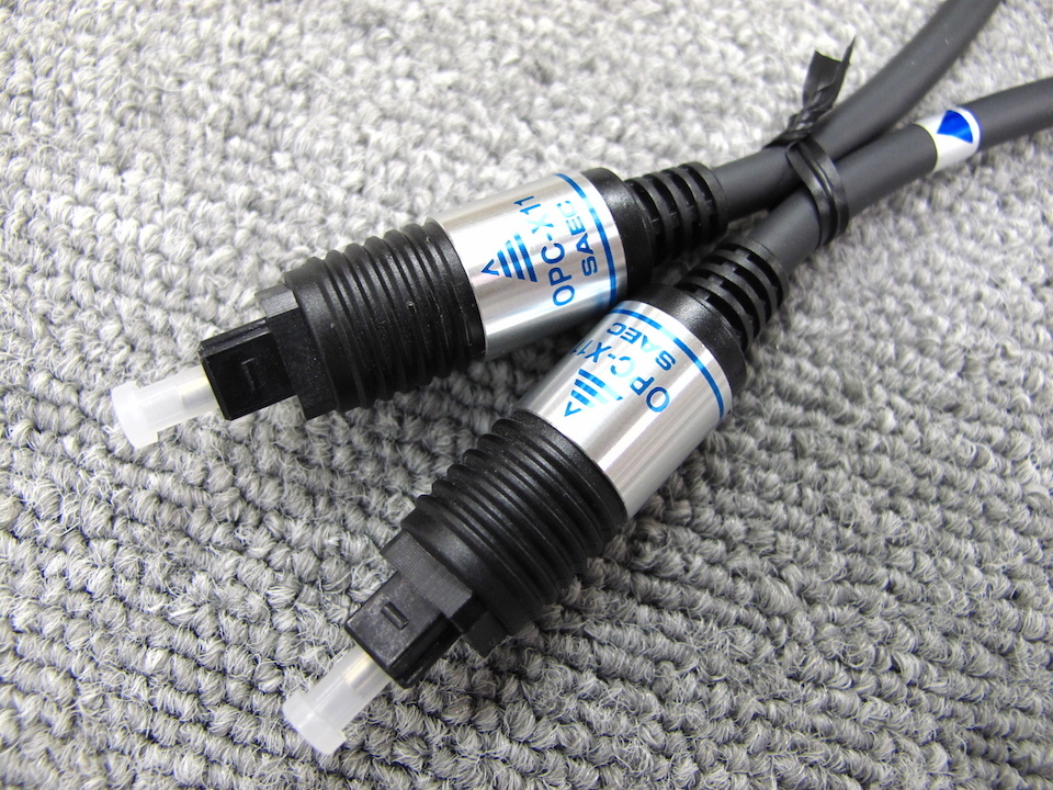 り*り様 SAEC デジタル光ケーブル OPC-X11 角型Tosリンク−光ミニ