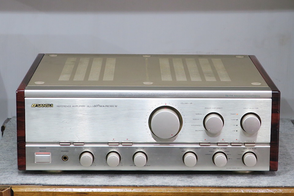 AU-α607 MOS PREMIUM SANSUI - 中古オーディオ 高価買取・販売