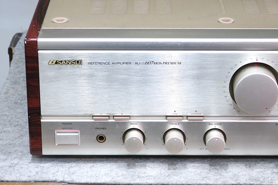 AU-α607 MOS PREMIUM SANSUI - 中古オーディオ 高価買取・販売