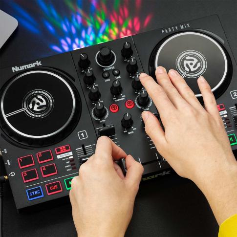 Numark Party Mix II with Headphones & Case | IDJNOW