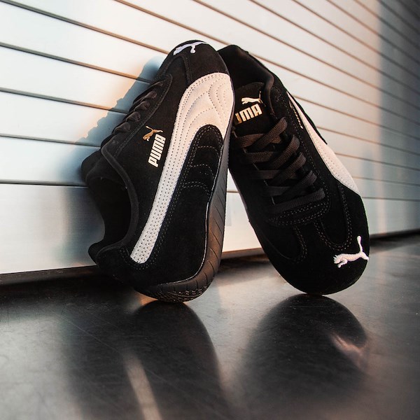 Mens PUMA Speedcat OG Athletic Shoe - Black / White | Journeys