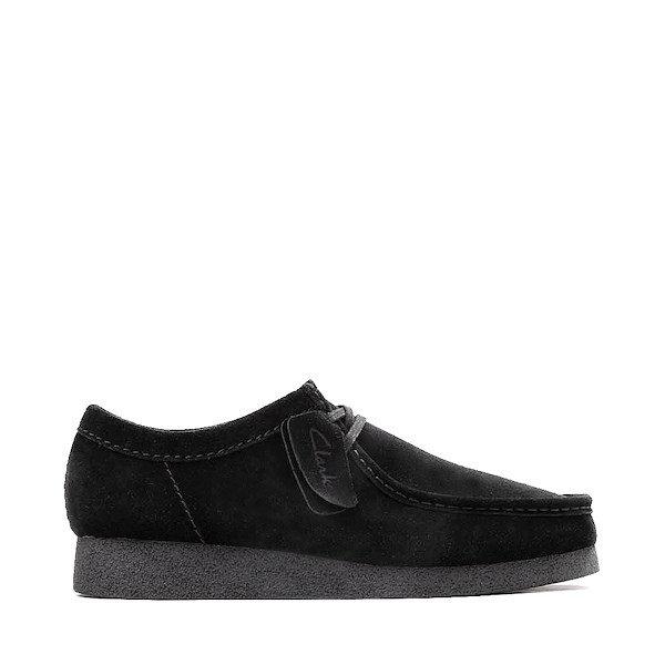 Mens Clarks Wallabee EVO Casual Shoe - Black | Journeys
