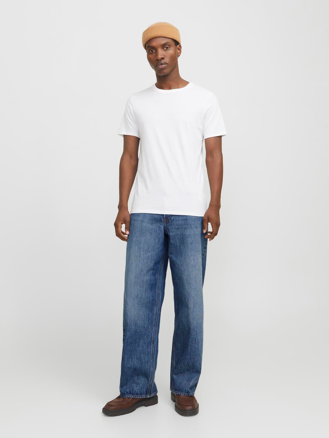 JJIDAVE JJCOOPER AM 868 NOOS Wide fit jeans | Medium Blue | Jack
