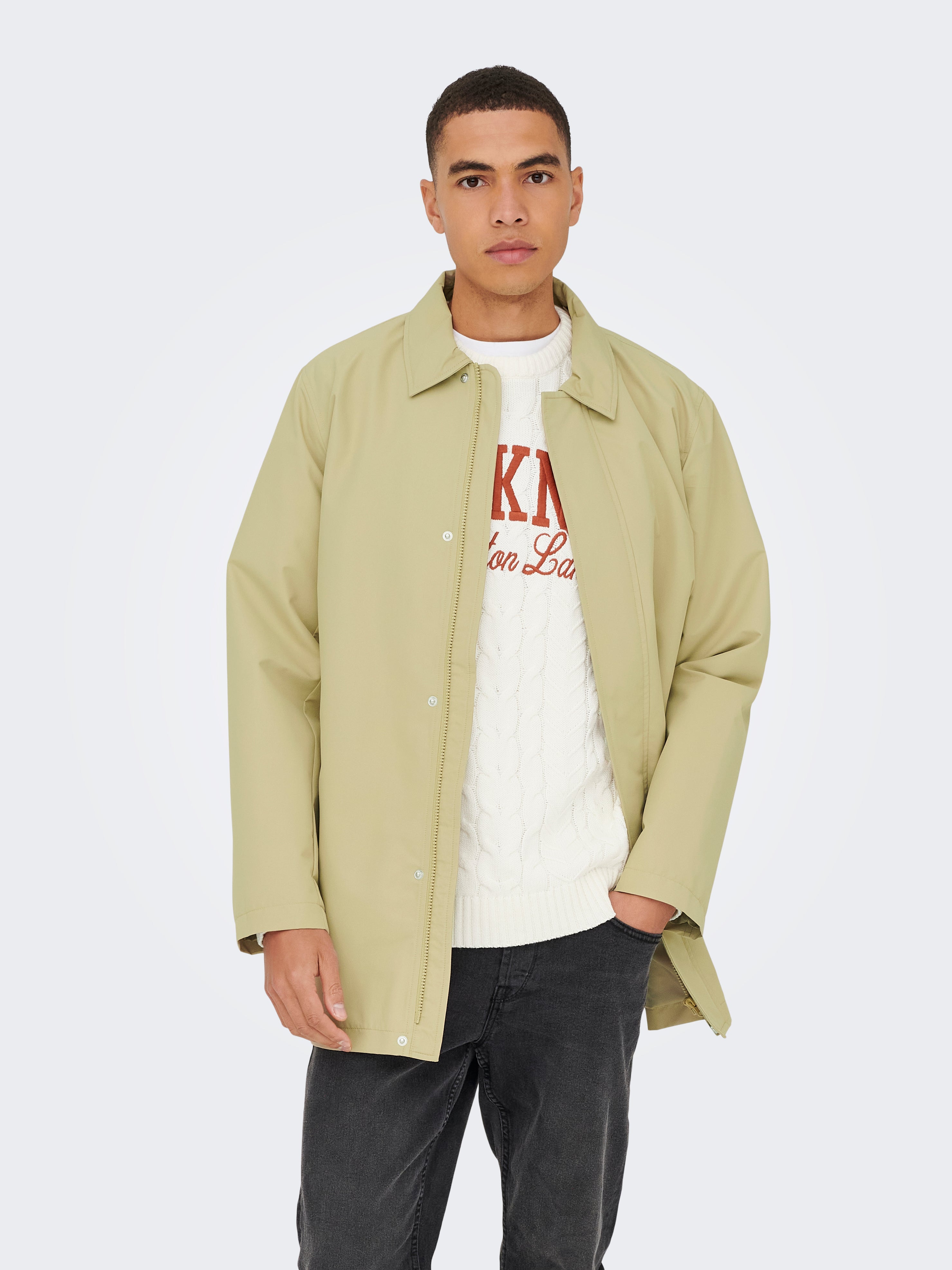 ONSHALL Coat | Medium Grey | ONLY & SONS®