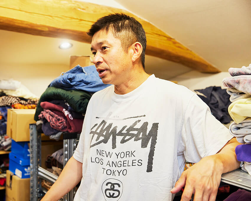 Tシャツだけで200着超え！「オールドステューシー」偏愛さんの秘蔵