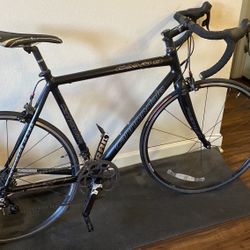 Cannondale CAAD9 HANDMADE IN USA Road Racing Bicycle (Black, 54