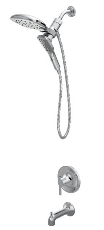 Moen Zyla 82140 Series 82140 Tub/Shower Faucet, Standard with