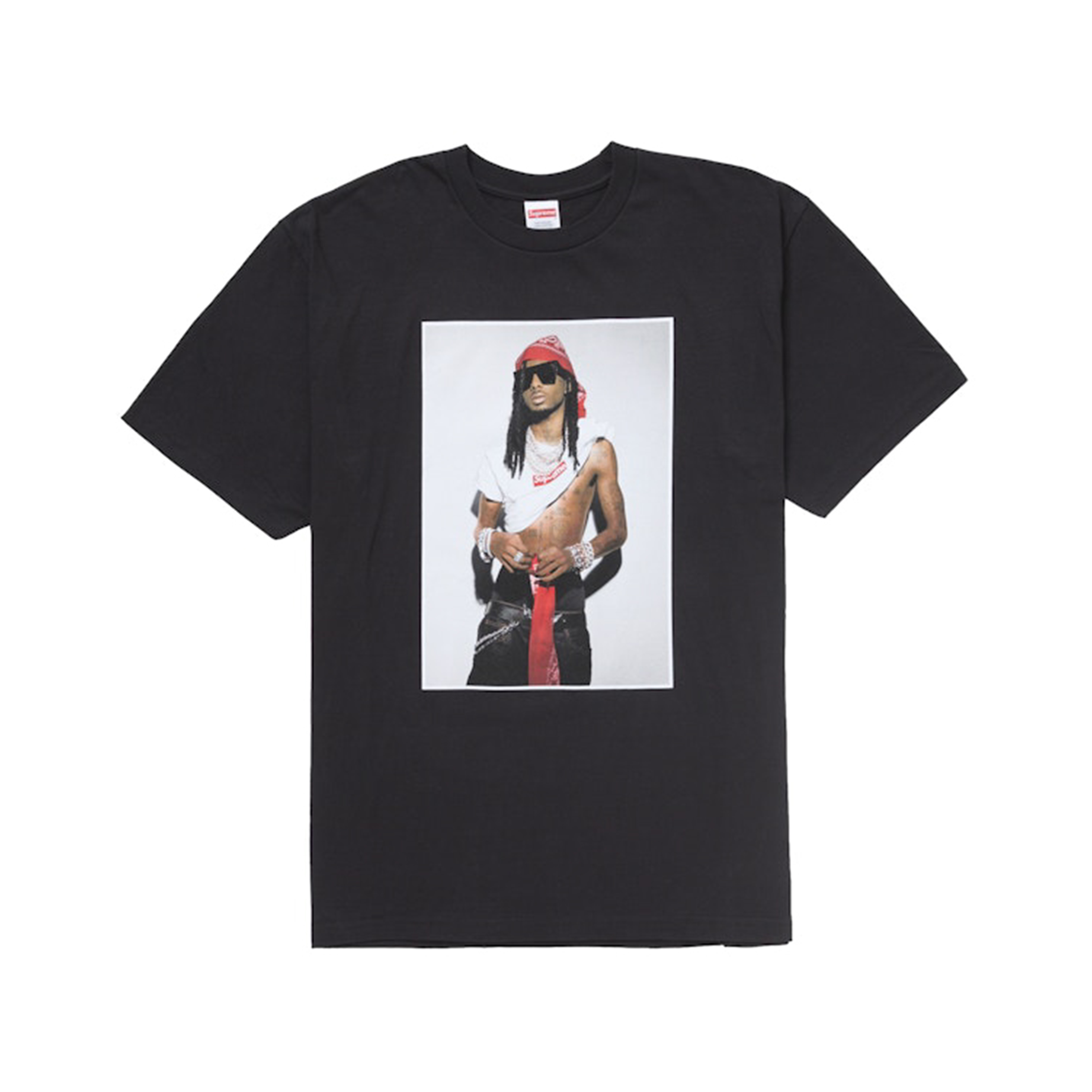 Supreme Playboi Carti Tee Black | SUPREME-01766 | Laced