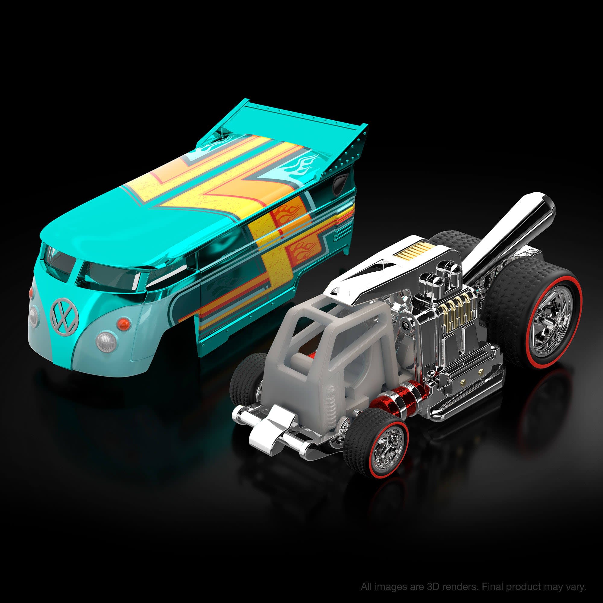RLC sELECTIONs 2024 Volkswagen Drag Bus | Mattel Creations