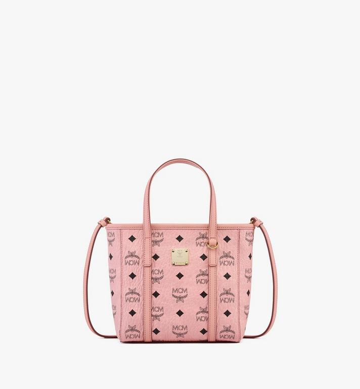 Mini Toni トップジップ ショッパーバッグ - ヴィセトス ピンク | MCM ®JP