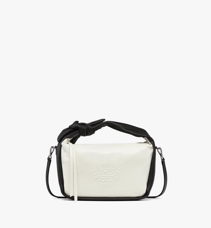 Small Aren Shoulder Bag in Lamb Leather Black | MCM ®US