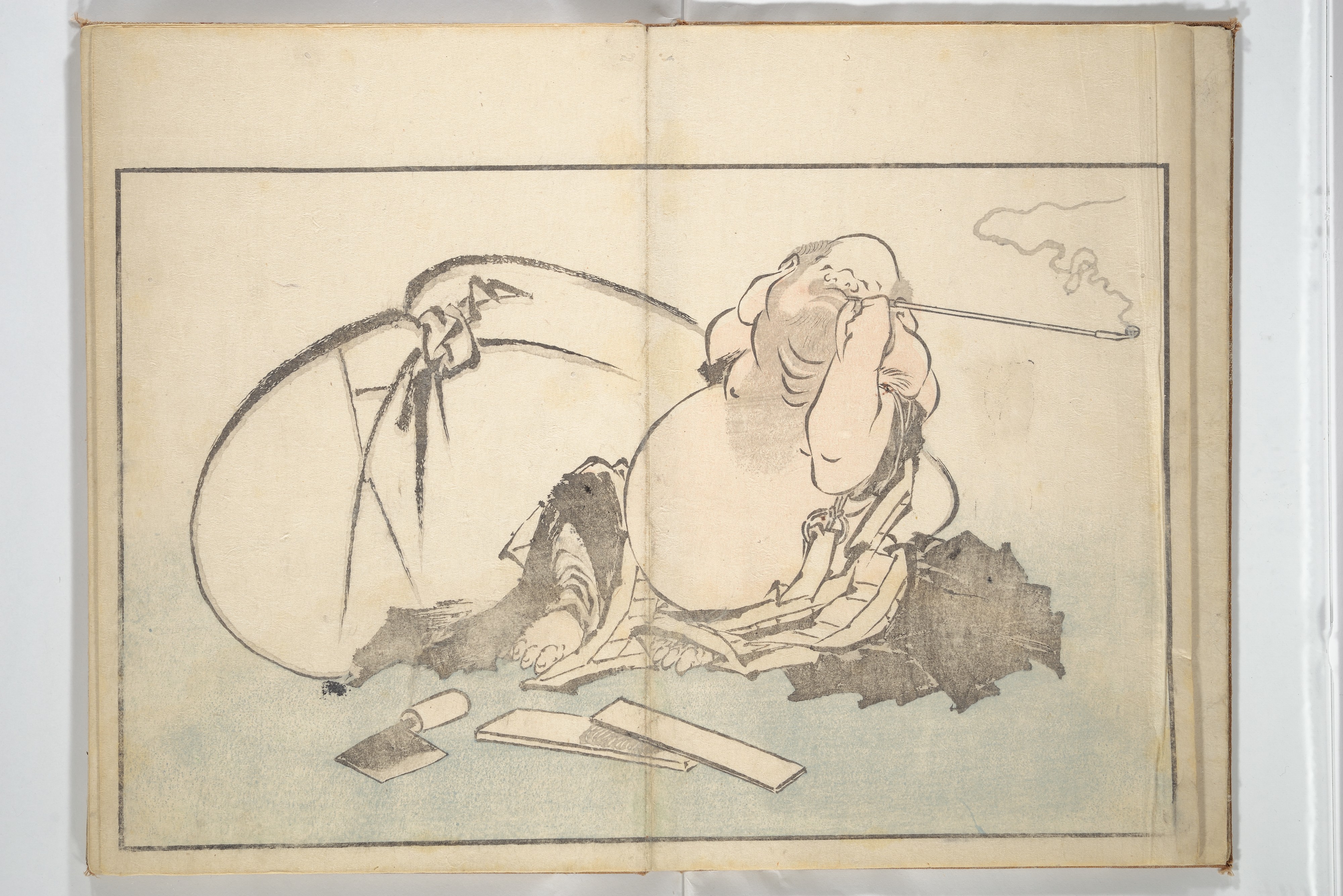 Katsushika Hokusai 葛飾北斎 - A Realistic Sketchbook by Hokusai
