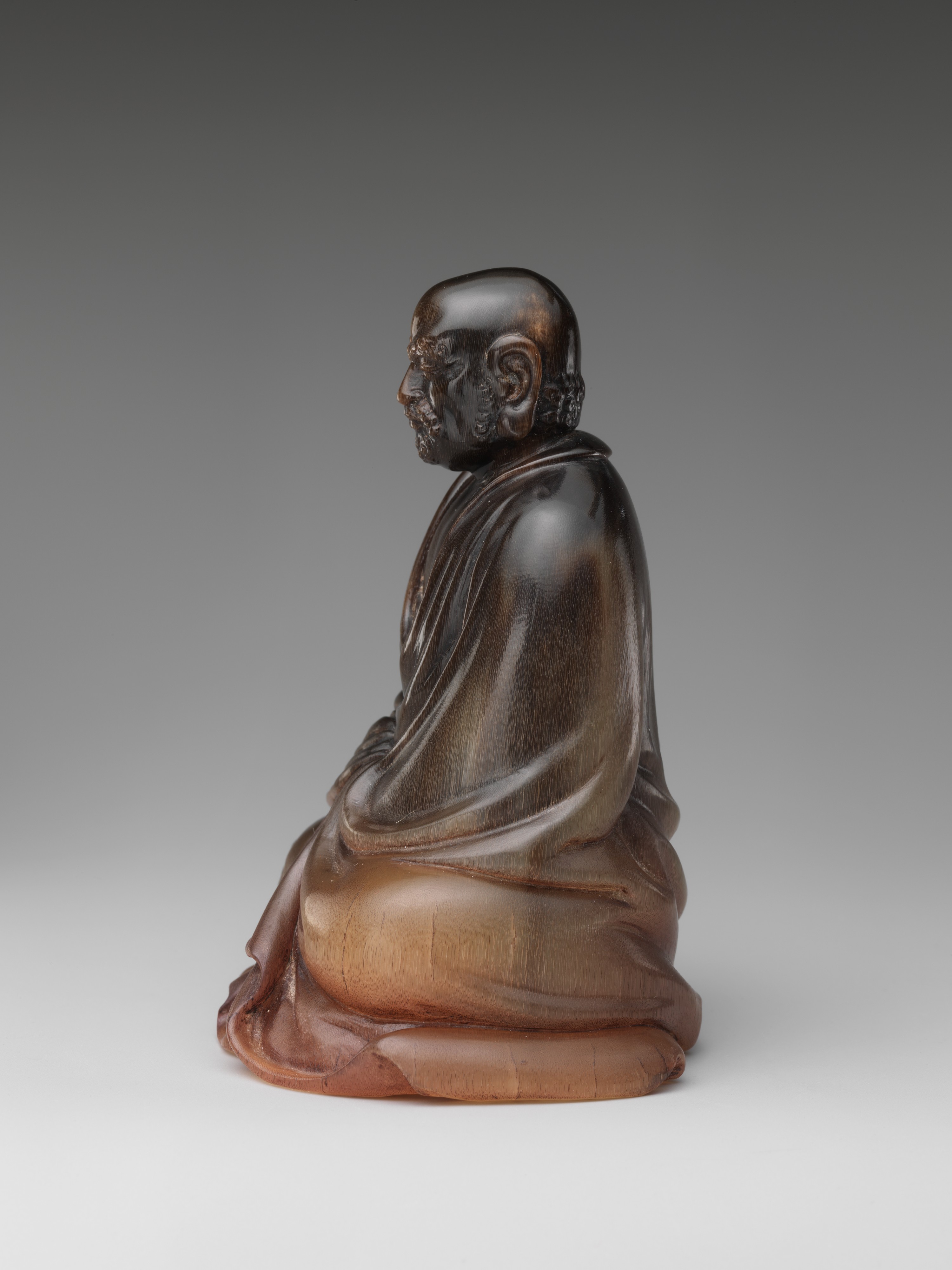 Buddhist monk Bodhidharma (Chinese: Damo) - China - Late Ming